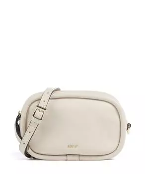 Сумка на плечо Dalia Willow из зернистой коровьей кожи Abro, белый