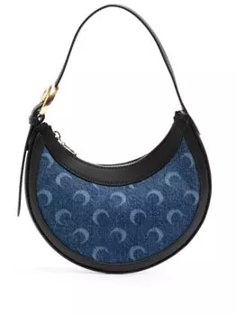 Сумка на плечо Deadstock Eclips со вставками Marine Serre, черный