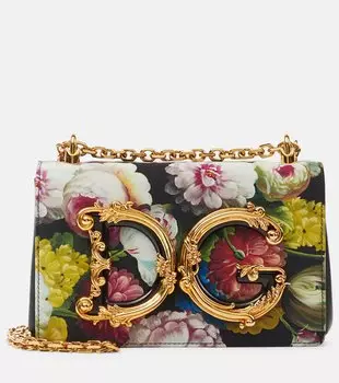 Сумка на плечо dg girls среднего размера с шармезом Dolce&Gabbana, мультиколор