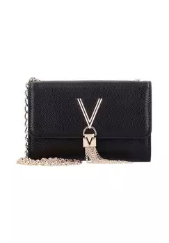 Сумка на плечо Divina Mini Bag 17 см VALENTINO, цвет Nero Gold
