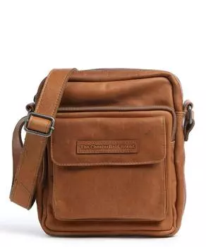 Сумка на плечо для ванны из воловьей кожи The Chesterfield Brand, коричневый