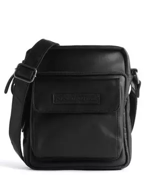 Сумка на плечо для ванны из воловьей кожи The Chesterfield Brand, черный