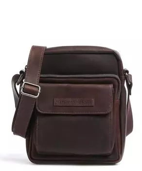 Сумка на плечо для ванны из воловьей кожи The Chesterfield Brand, коричневый