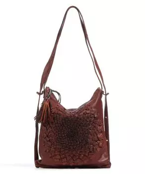 Сумка на плечо Dorotheagasse 4 из зернистой яловой кожи. Taschendieb Wien, коричневый