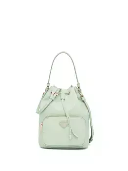 Сумка на плечо Duet Prada, зеленый