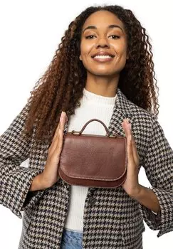 Сумка на плечо Elidi Small RE:DESIGNED, цвет cappuccino