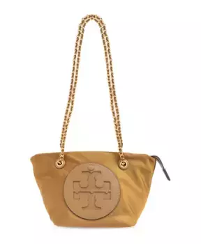 Сумка на плечо ella маленькая Tory Burch, коричневый