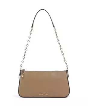 Сумка на плечо Empire из мелкозернистой кожи Michael Kors, коричневый