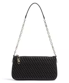 Сумка на плечо Empire из мелкозернистой яловой кожи Michael Kors, черный