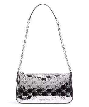 Сумка на плечо Empire из полиуретана Michael Kors, серебряный