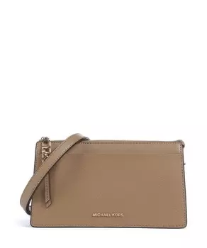 Сумка на плечо Empire из зерненой кожи Michael Kors, коричневый