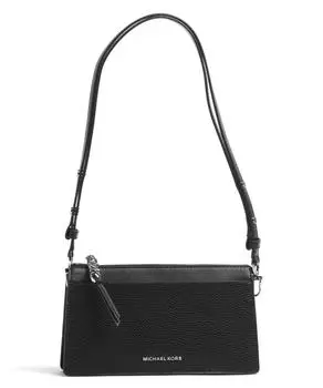 Сумка на плечо Empire из зерненой яловой кожи Michael Kors, черный