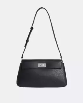 Сумка на плечо Epi с монограммой Calvin Klein, цвет Negro