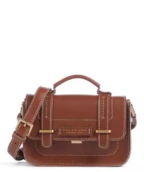 Сумка на плечо Ester из мелкозернистой яловой кожи The Bridge, коричневый