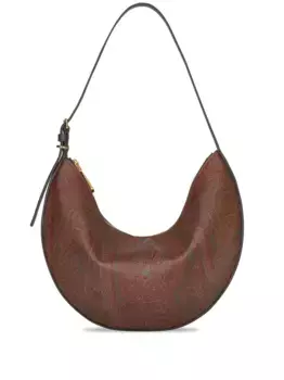 Сумка на плечо Etro Essential среднего размера, коричневый