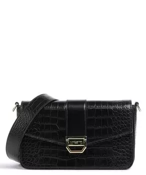 Сумка на плечо Exotic Valor из тисненой воловьей кожи Lancaster, черный