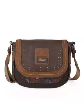 Сумка на плечо Fiorella коричневого цвета SKPAT, коричневый