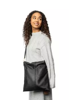 Сумка на плечо FOSIA RE:DESIGNED, черный