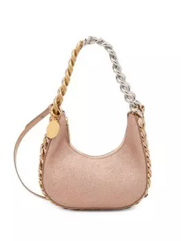 Сумка на плечо Frayme с блестками из искусственной кожи Stella Mccartney, розовый