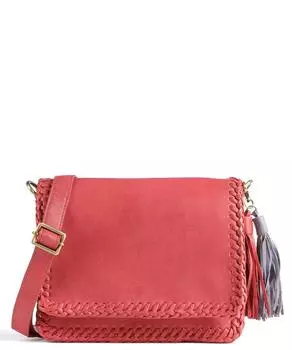 Сумка на плечо Frstengasse 4 из овчины Taschendieb Wien, розовый