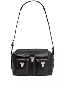 Сумка на плечо Gear среднего размера LEMAIRE, черный