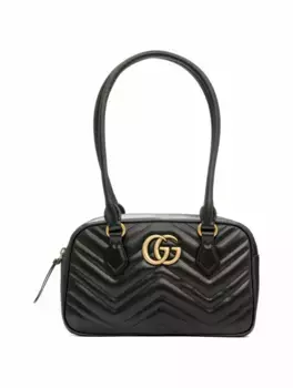 Сумка на плечо GG Marmont Gucci, черный