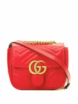 Сумка на плечо GG Marmont Gucci, красный
