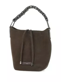 Сумка на плечо GIANNI CHIARINI с ручкой-цепочкой, коричневый