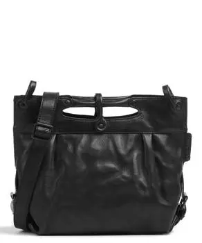 Сумка на плечо Grandma's Luxury Club Mrs. Strawberry Muffin из зерненой яловой кожи Aunts & Uncles, черный