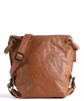 Сумка на плечо Grandma's Luxury Club Mrs. Chocolate Cookie из зерненой яловой кожи Aunts & Uncles, коричневый