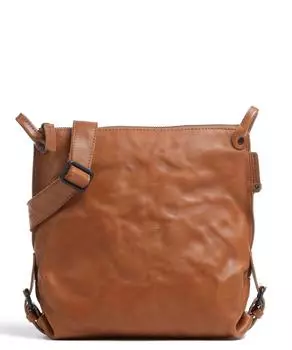 Сумка на плечо Grandma's Luxury Club Mrs. Raisin Cookie из зерненой яловой кожи Aunts & Uncles, коричневый