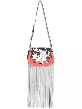 Сумка на плечо Guitar с бахромой Maison Margiela, черный