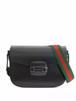Сумка на плечо Horsebit 1955 Gucci, черный
