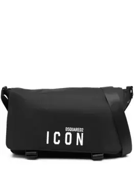 Сумка на плечо Icon с логотипом DSQUARED2, черный