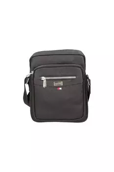 Сумка на плечо из экокожи Northampton Polo Club, черный