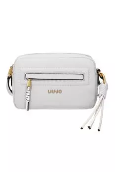 Сумка на плечо из экокожи с логотипом Liu Jo, белый