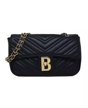 Сумка на плечо из дождевой кожи Bebe, бежевый