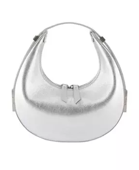 Сумка на плечо из ламинированной кожи Osoi, серый