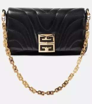 Сумка на плечо из мягкой микрокожи плотностью 4 г. Givenchy, черный