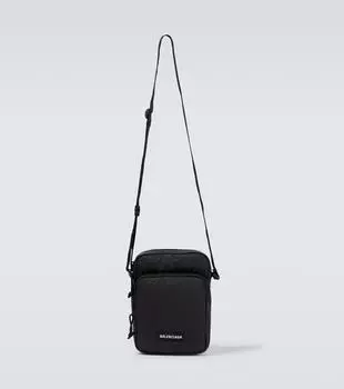 Сумка на плечо из нейлона с мягкой подкладкой Balenciaga, черный
