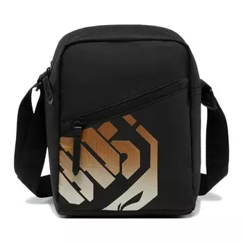 Сумка на плечо из полиэстера LiNing, сумка через плечо унисекс, черная