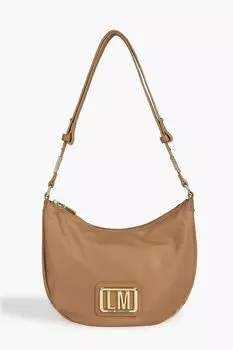 Сумка на плечо из ракушки с отделкой из искусственной кожи LOVE MOSCHINO, песочный