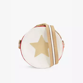 Сумка на плечо из рождественской бумаги в виде барабана Meri Meri, мультиколор