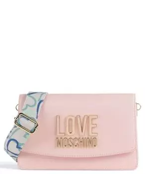 Сумка на плечо Jelly Logo из искусственной кожи Love Moschino, розовый