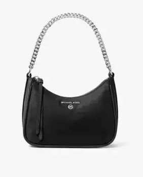 Сумка на плечо Jet Set с подвеской и ручкой-цепочкой Michael Michael Kors, черный