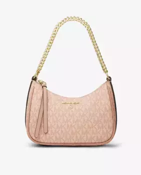 Сумка на плечо Jet Set с подвеской и логотипом Michael Michael Kors, розовый