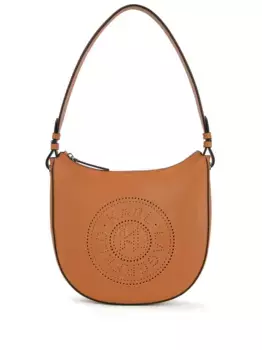 Сумка на плечо K/Circle с логотипом KARL LAGERFELD, коричневый