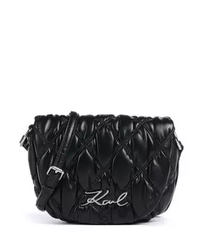 Сумка на плечо k/signature kuilt из искусственной кожи Karl Lagerfeld, черный