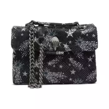 Сумка на плечо Kensington из ткани Kurt Geiger, черный