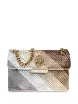 Сумка на плечо Kensington с кристаллами Kurt Geiger London, нейтральный